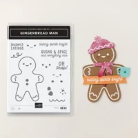 Gingerbread Man Stamp Set