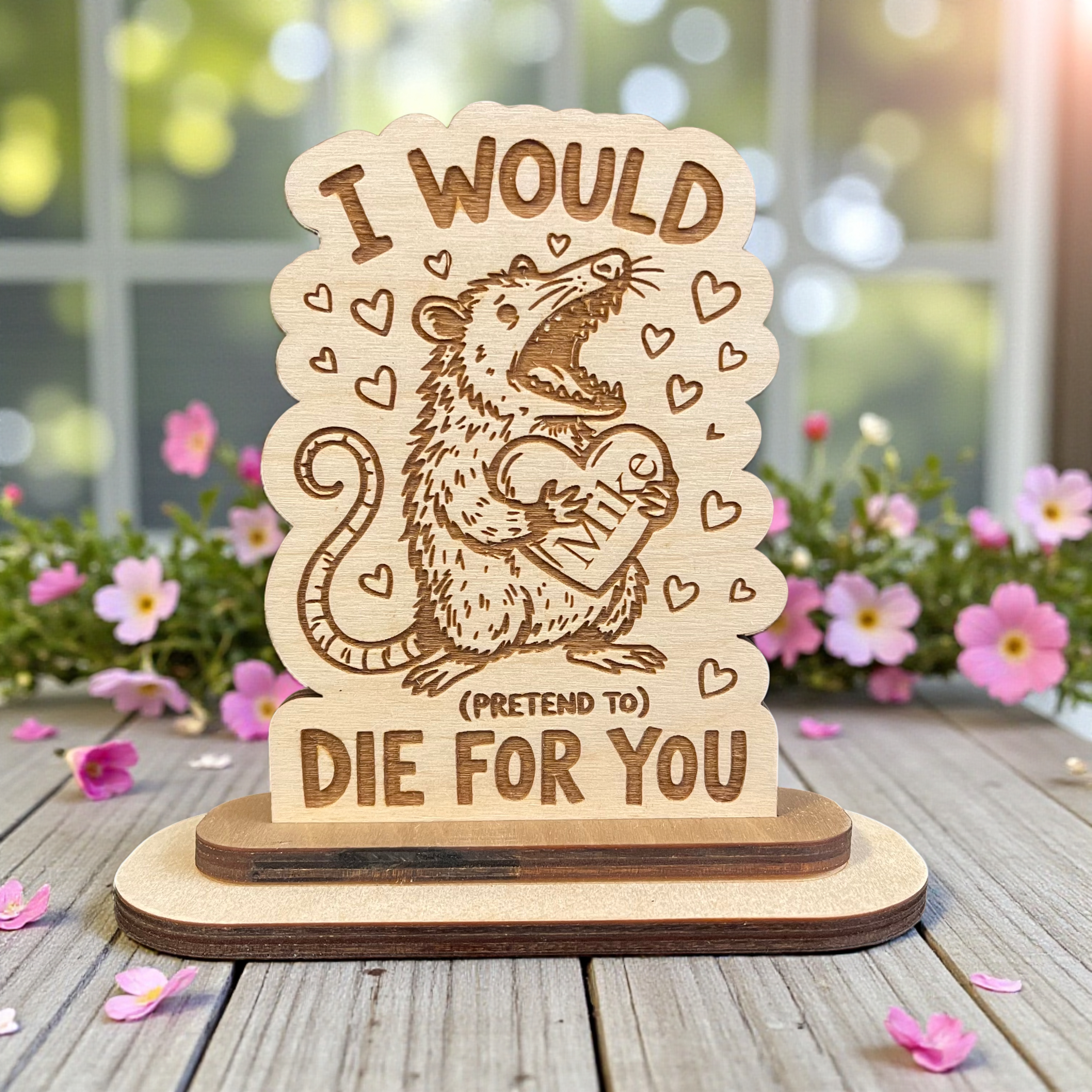 Funny Opossum Desk Decor